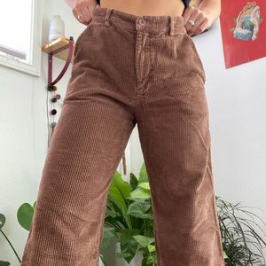 lacausa brown jasper trousers